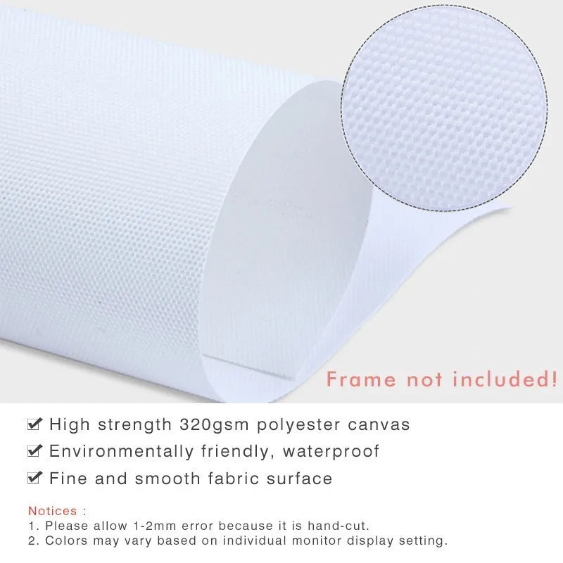 Good Vibes Only Nordic Canvas