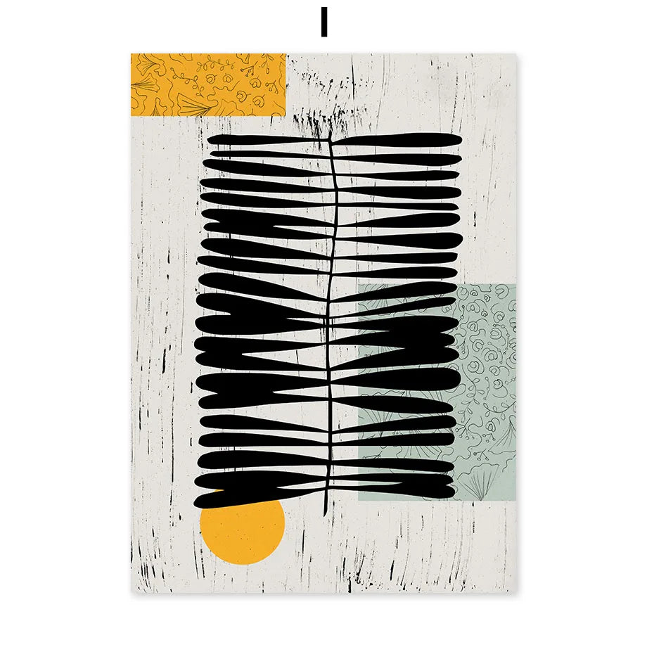 VIP Abstract Girl Nordic Canvas