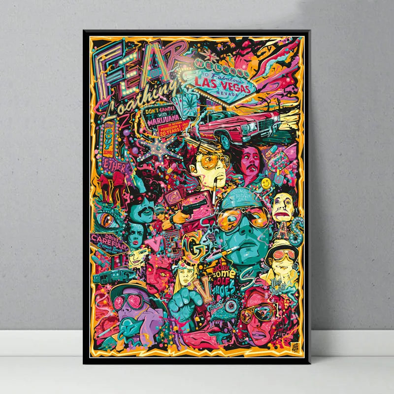 Fear And Loathing Classic Canvas Art