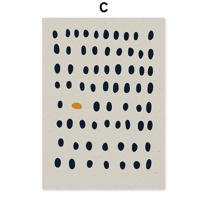 VIP Abstract Girl Nordic Canvas