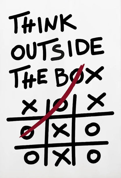 Modern Motivational Discipline Quote Canvas