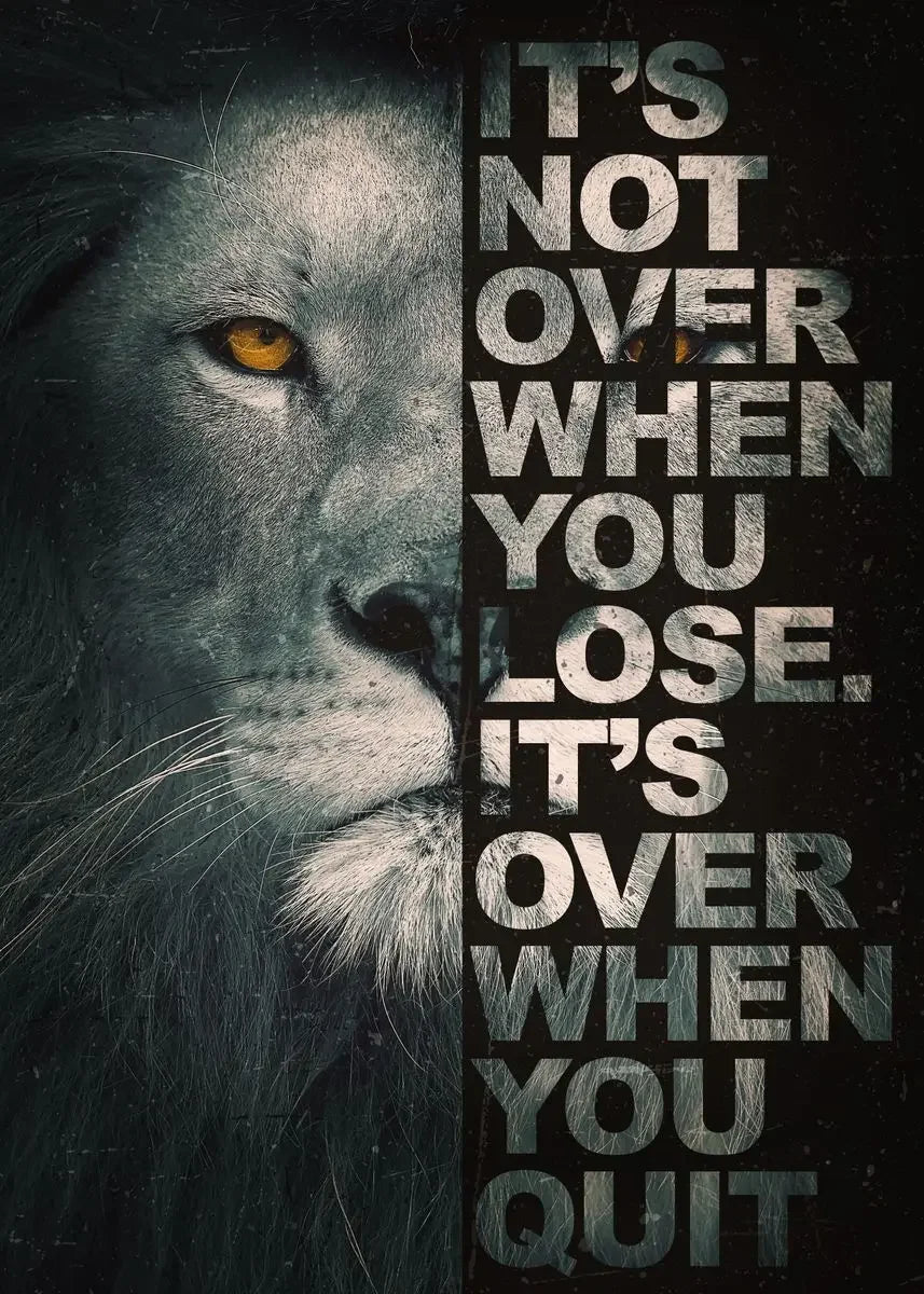 Be Stronger Than Excuses Canvas