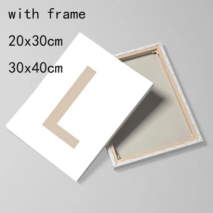 Life Is Beautiful Graffiti Canvas